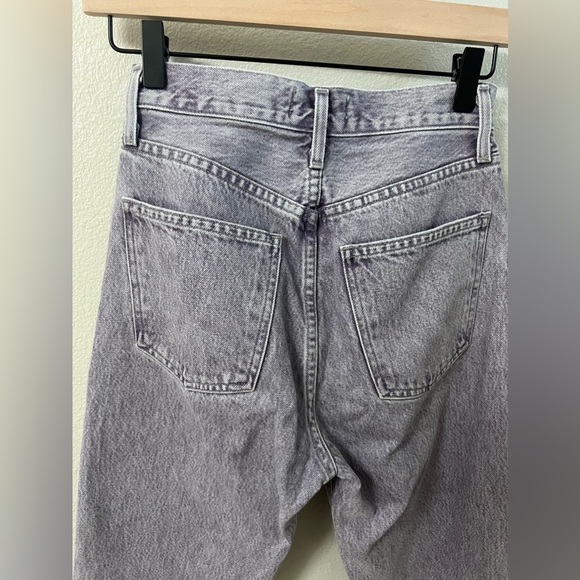 Agolde 90’s Pinch Waist Jean Ashberry Purple Size 23 - Picture 7 of 14